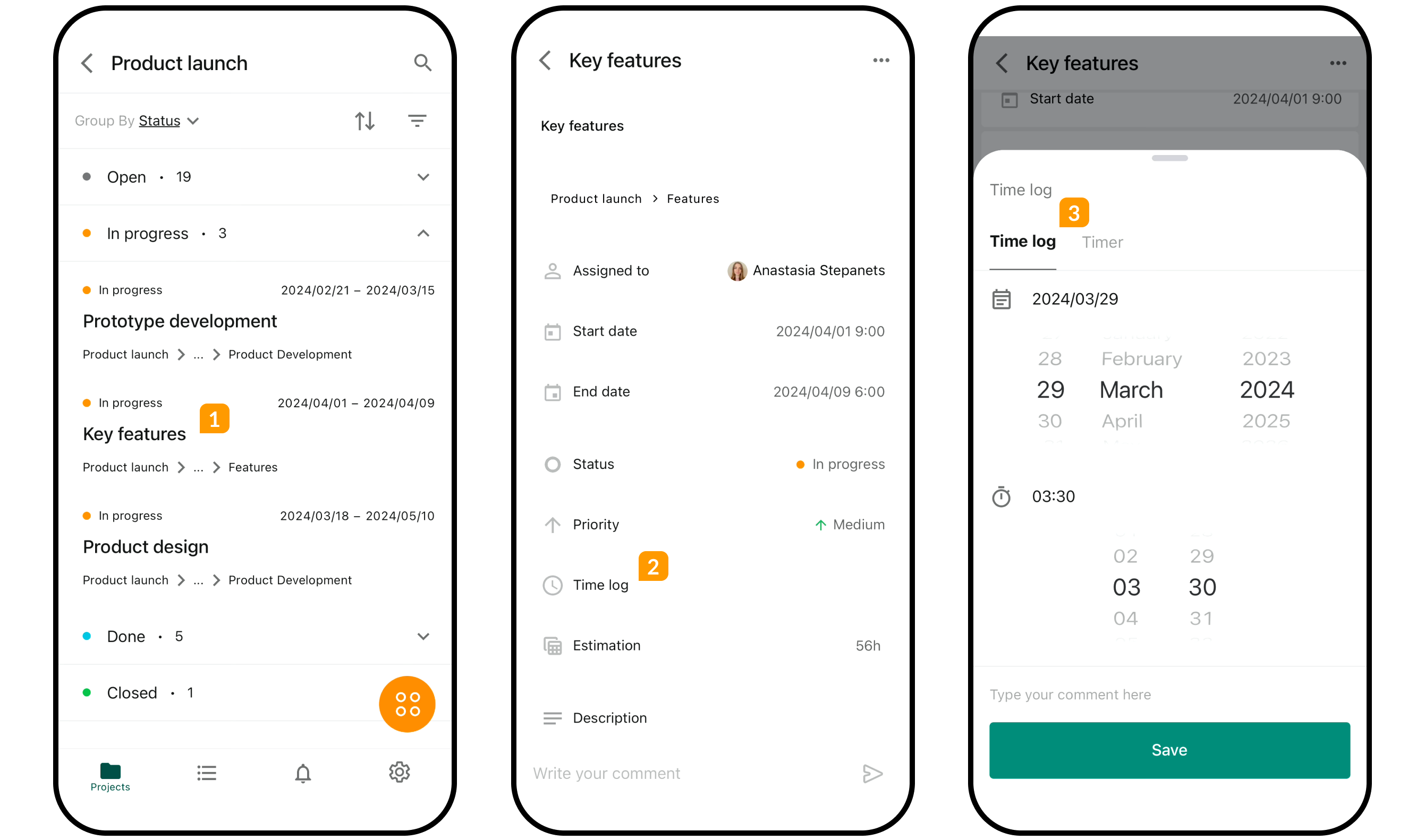 GanttPRO mobile app - manual time log.png