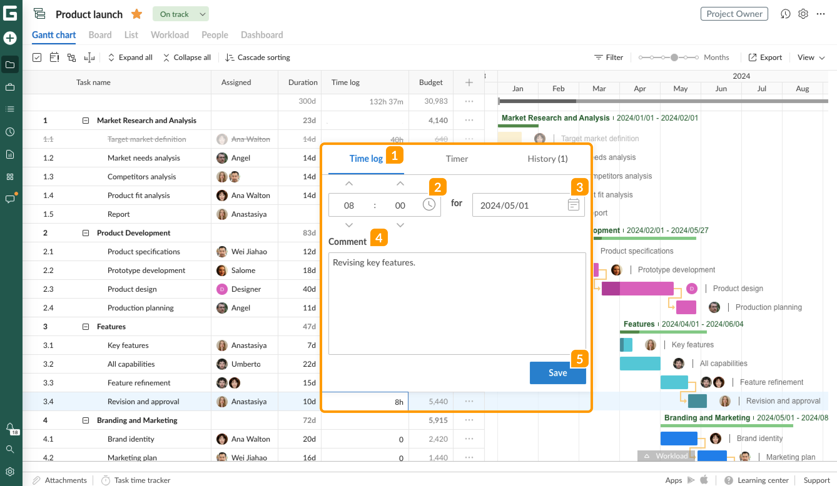 Resource management-Time log-manual.png