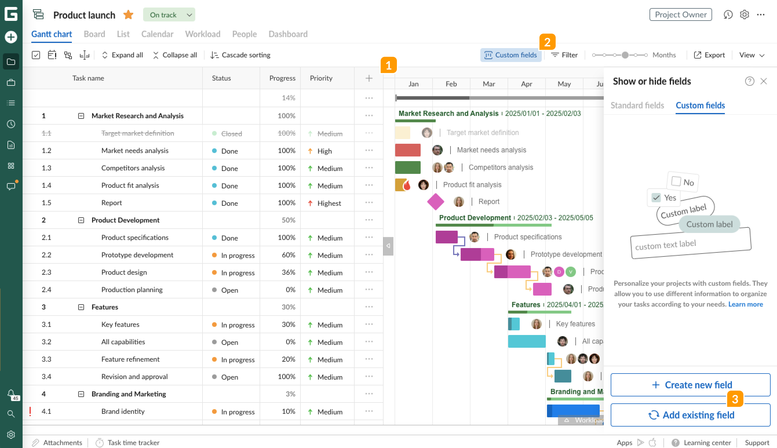 Custom fields- add existing to a project 1.png