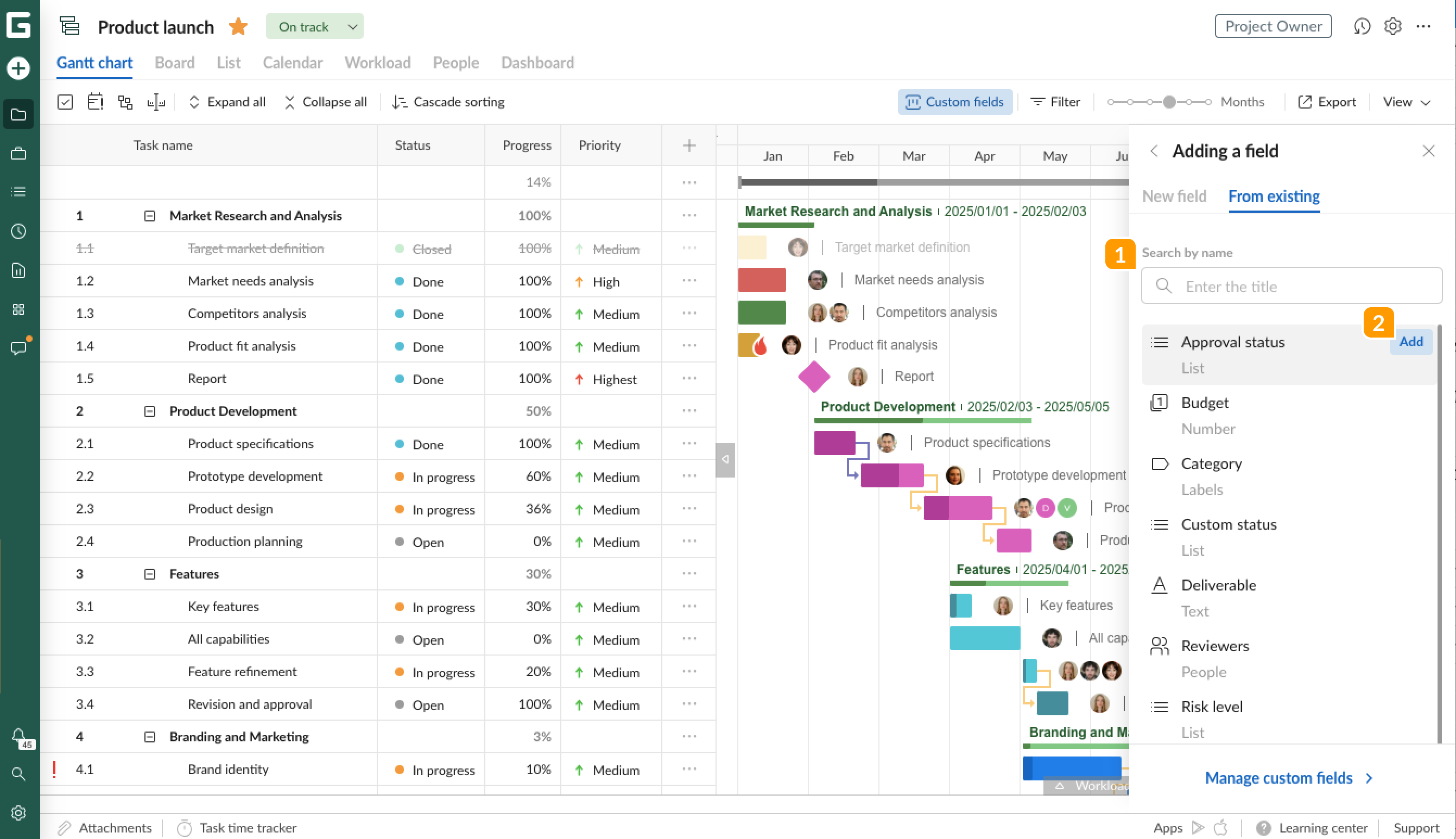 Custom fields- add existing to a project 2.png