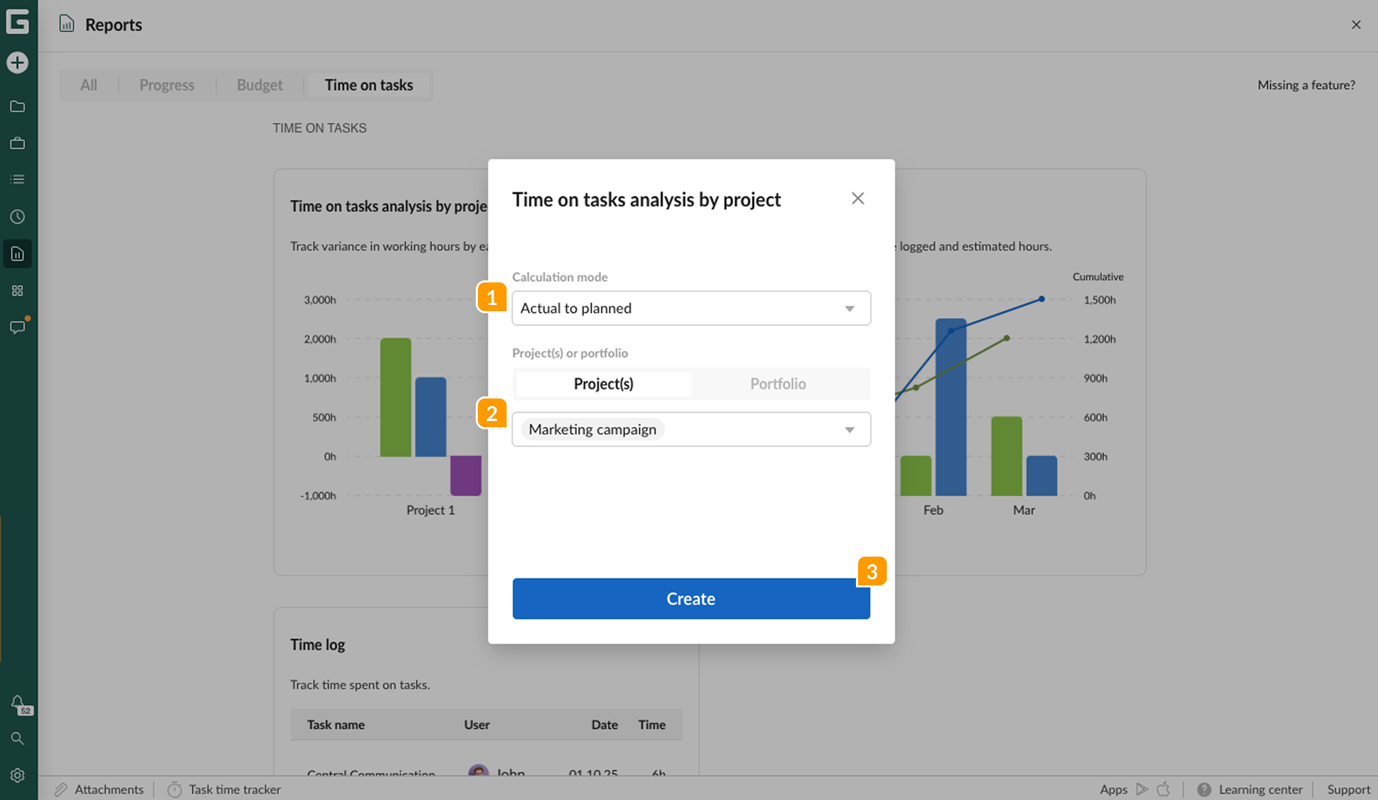 Time on tasks reports-projects.png