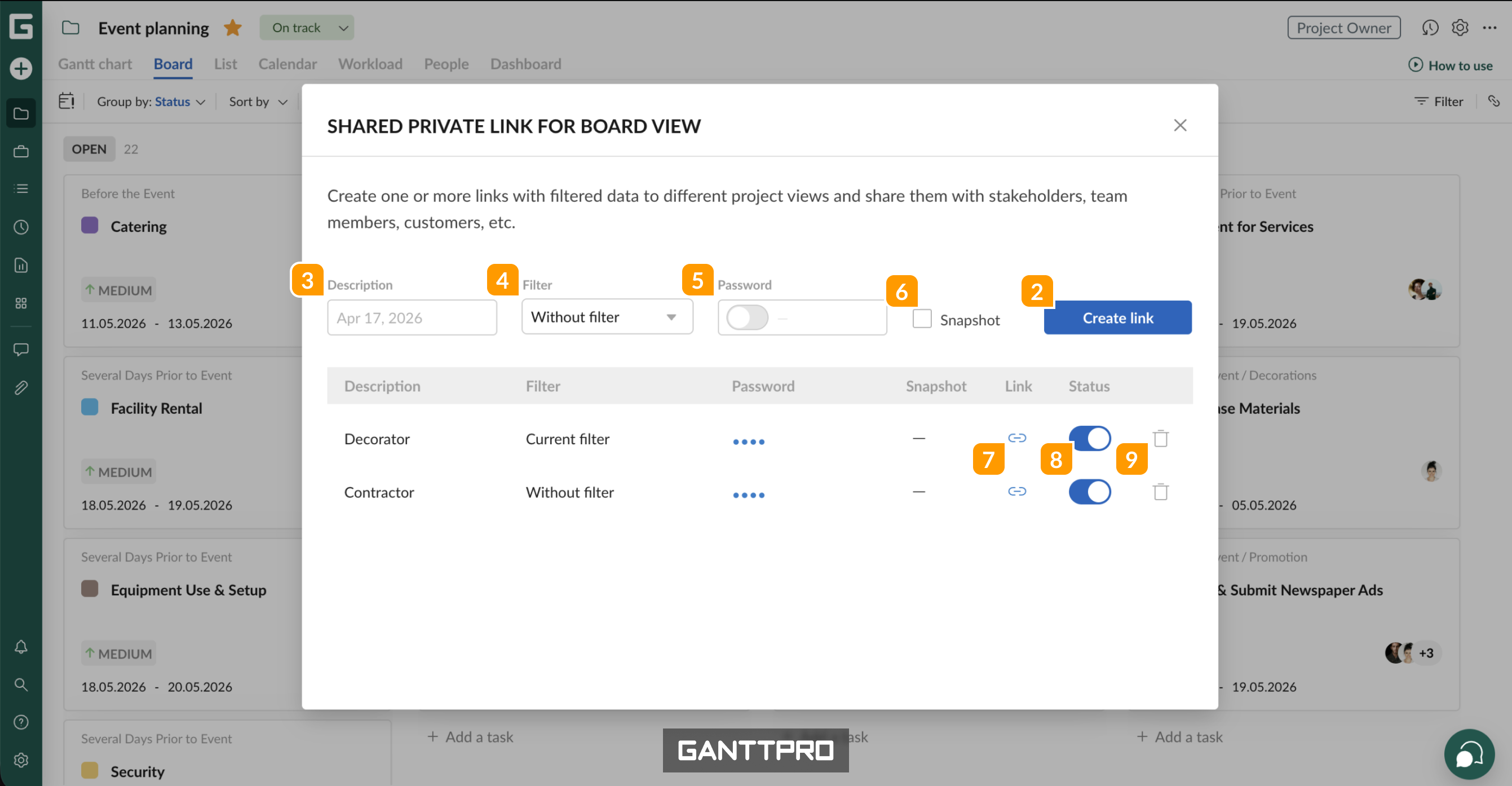 Sharing link - board view - settings.png
